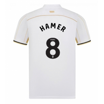 Billige Fotballdrakt Sheffield United Gustavo Hamer #8 Replika Bortedrakt 2025-26 Kortermet